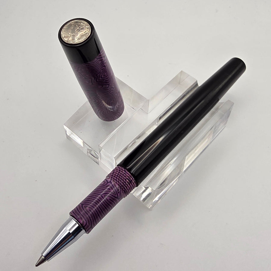 "Lollipop" - Mercury Convertible Fountain Pen / Rollerball - DaveDollarCustomPens