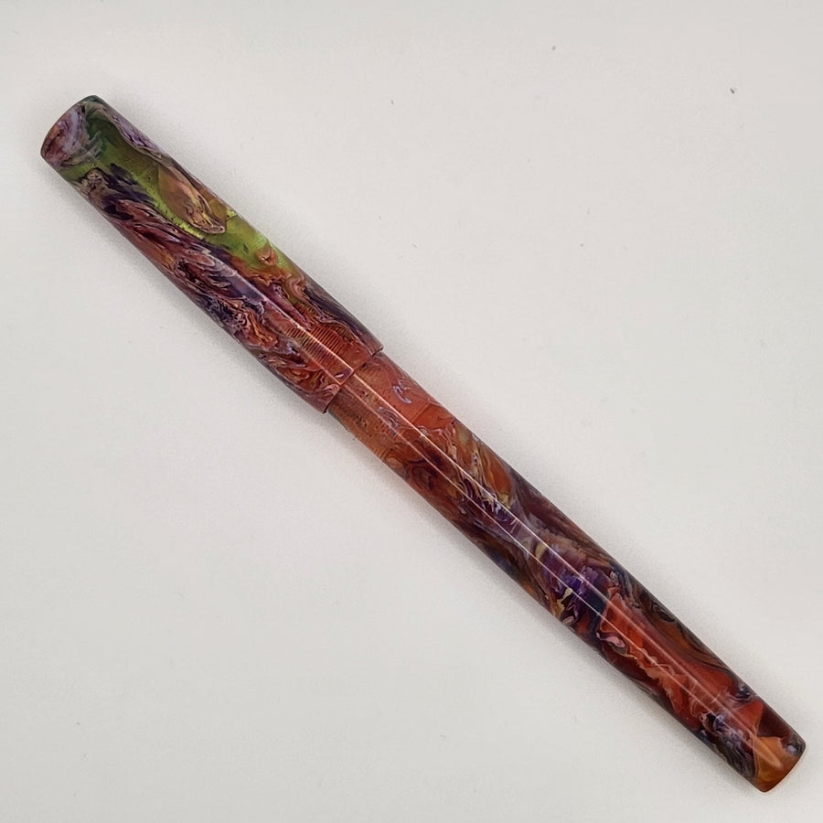 "Lotus" - Mercury Convertible Fountain Pen / Rollerball - DaveDollarCustomPens