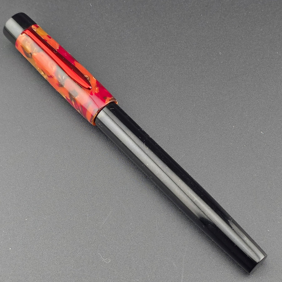 Mazzuchelli Cebloplast - Mercury Convertible Fountain Pen / Rollerball - DaveDollarCustomPens