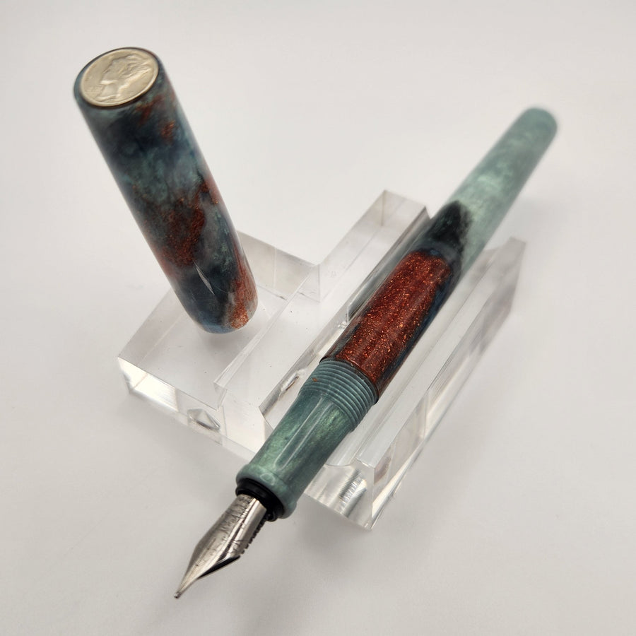 Mercury Convertible Fountain Pen / Rollerball - “All about the Benji’s” - DaveDollarCustomPens