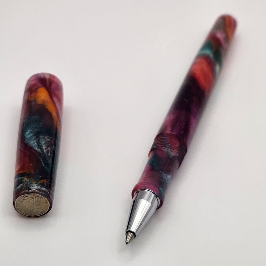 Mercury Convertible Fountain Pen / Rollerball - Carson VIII - DaveDollarCustomPens