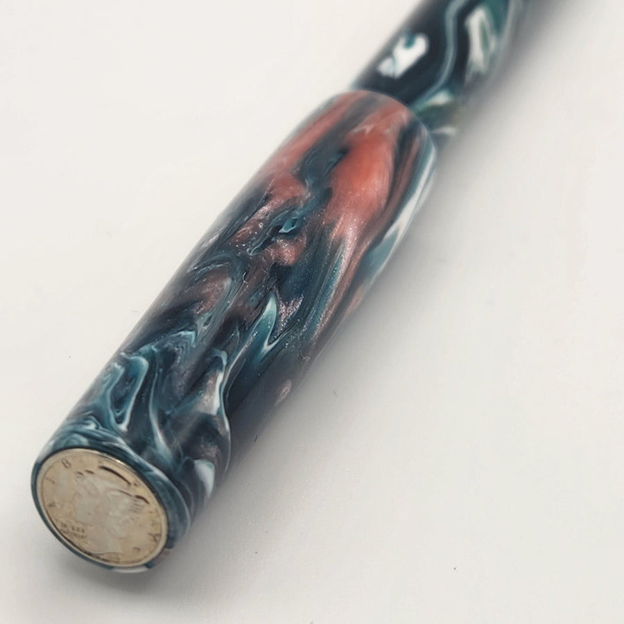 Mercury Convertible Fountain Pen / Rollerball - Crayons & Army Men - DaveDollarCustomPens