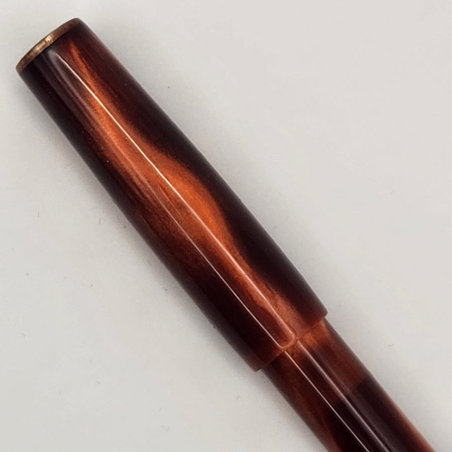 Mercury Convertible Fountain Pen / Rollerball - Not Hot Lava - DaveDollarCustomPens