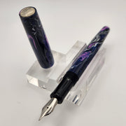 Mercury Convertible Fountain Pen / Rollerball - Purple Storm - DaveDollarCustomPens