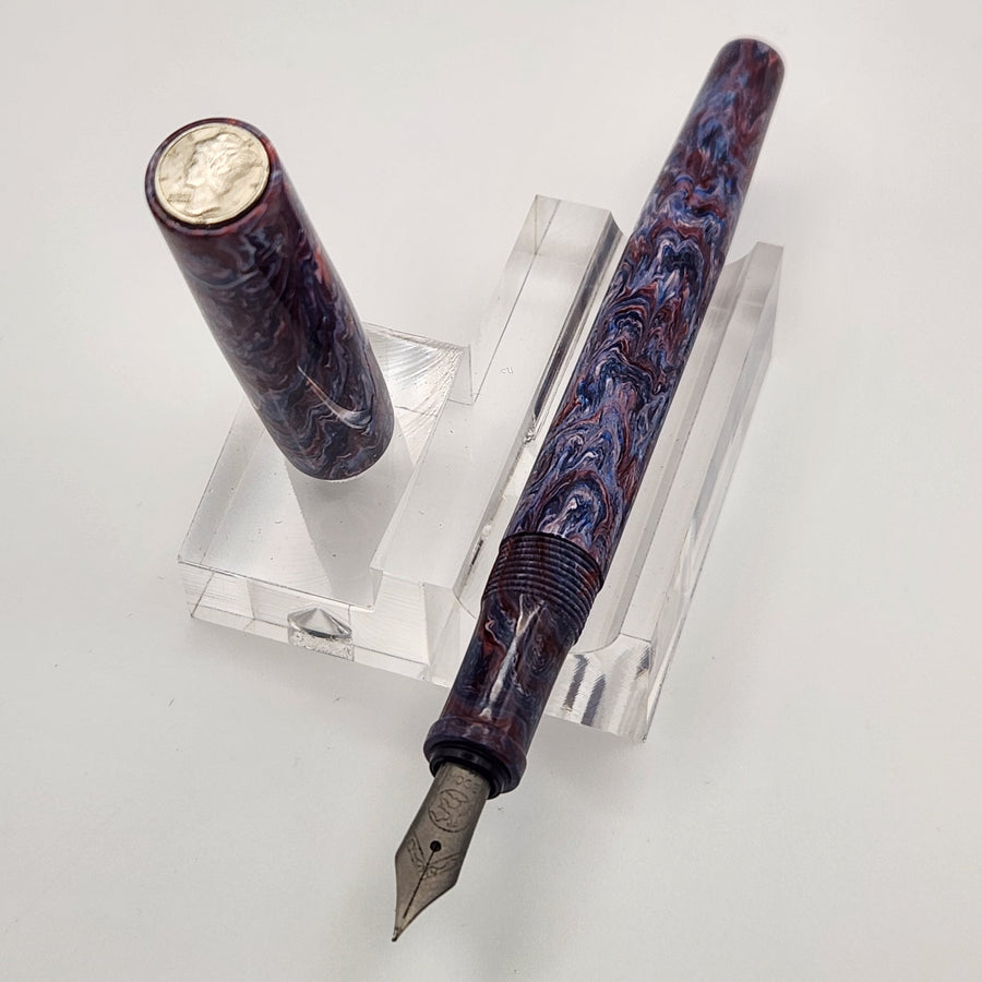 Mercury Convertible Fountain Pen / Rollerball - Rockets Red Glare - DaveDollarCustomPens