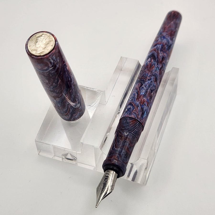 Mercury Convertible Fountain Pen / Rollerball - Rockets Red Glare - DaveDollarCustomPens