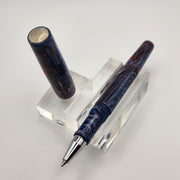 Mercury Convertible Pocket Fountain Pen / Rollerball - “Rockets Red Glare" - DaveDollarCustomPens