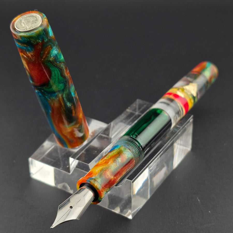 "Mikey 3" IKE Display-Dropper Fountain Pen - DaveDollarCustomPens
