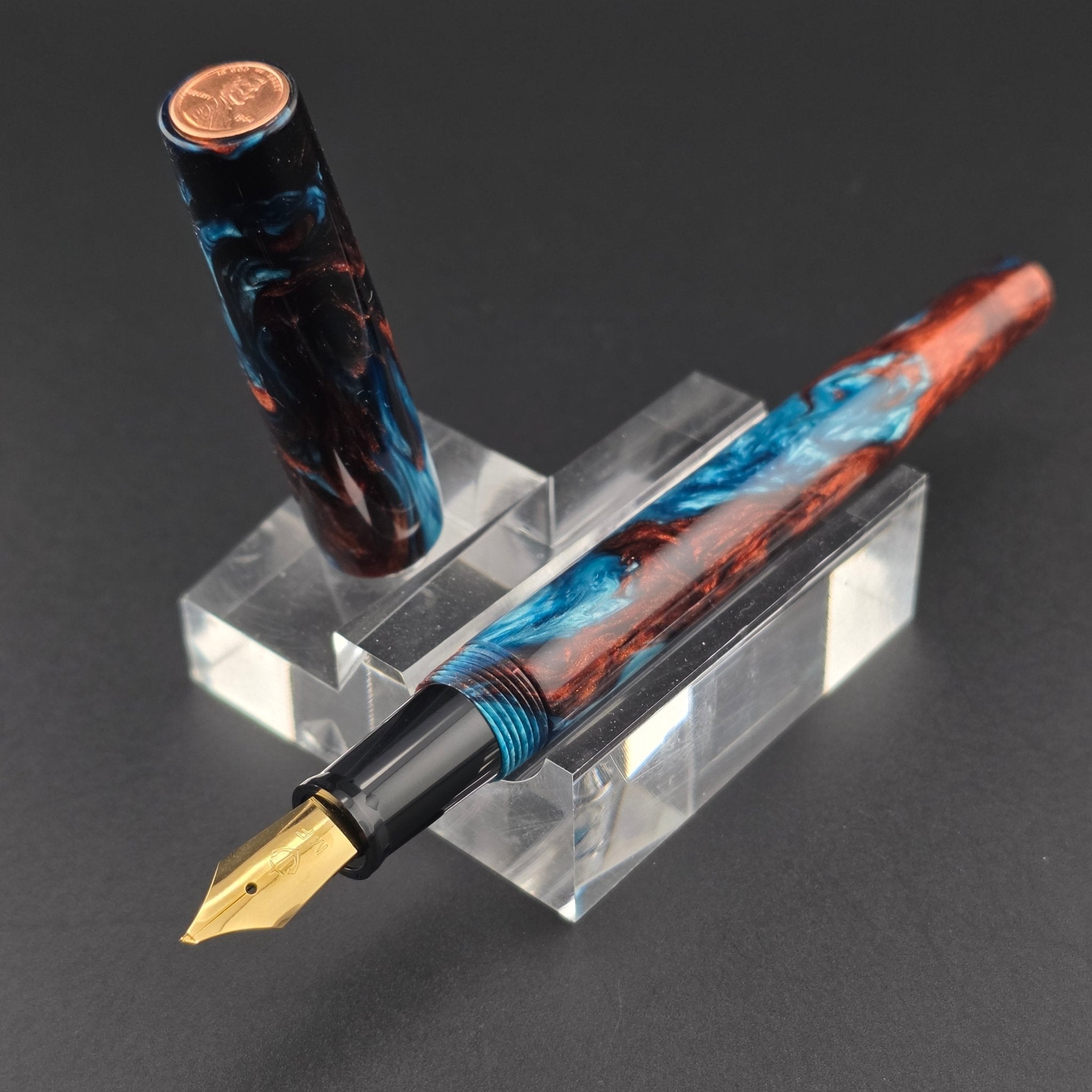 "New and Unnamed" - Fude Freedom fountain pen - DaveDollarCustomPens