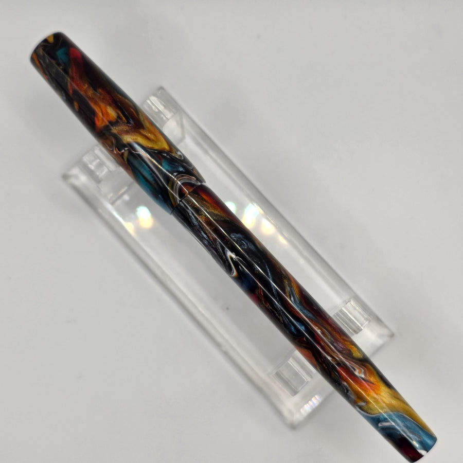 "Painted Desert" - Fude Freedom fountain pen - DaveDollarCustomPens