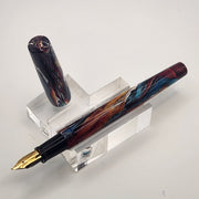 "Painted Desert" - Fude Freedom fountain pen - DaveDollarCustomPens