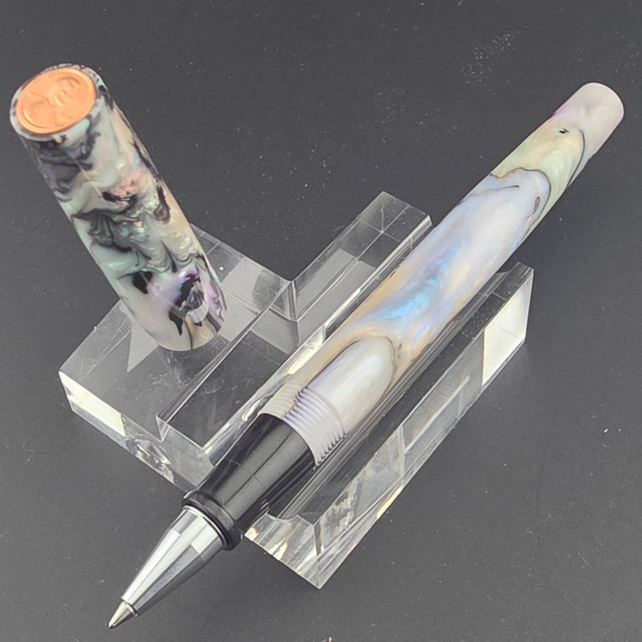 "Papillon Light" - Fude Freedom fountain pen - DaveDollarCustomPens