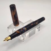 "Peacock Springs" - Fude Freedom fountain pen - DaveDollarCustomPens
