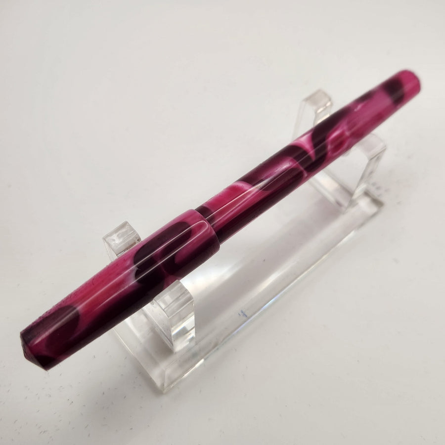 "Pink Ribbons" - Fude Freedom fountain pen - DaveDollarCustomPens
