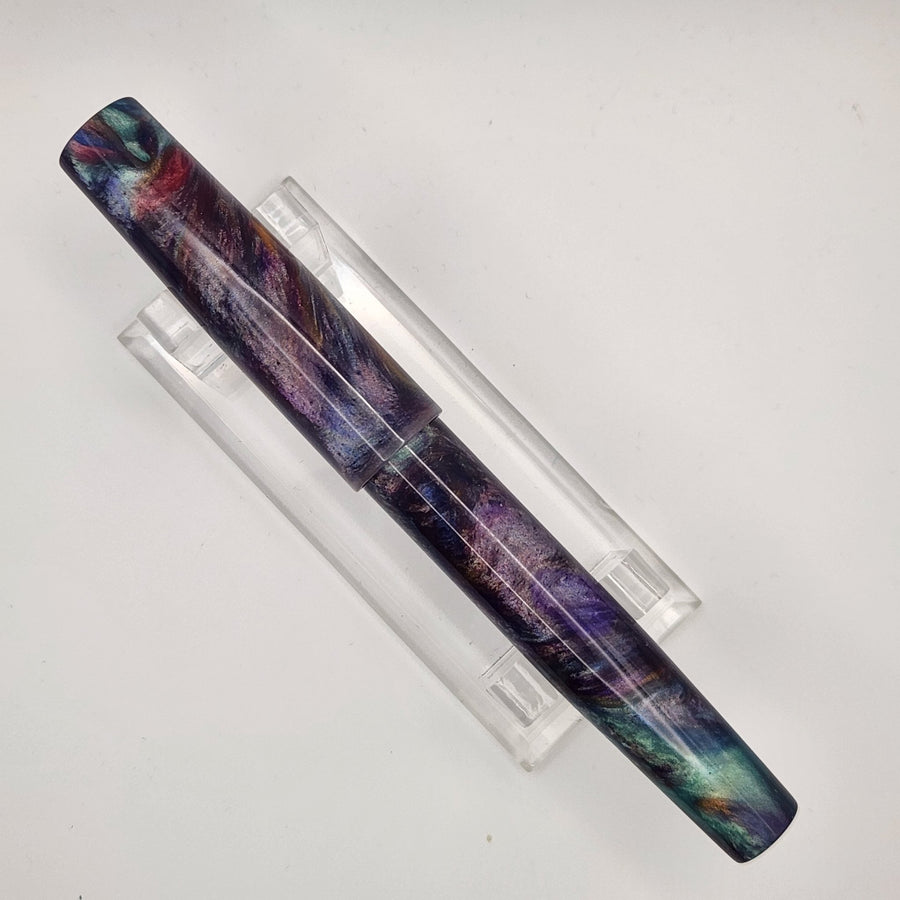 "Plum Sister" - Liberty Fountain Pen - 8 Nib - DaveDollarCustomPens