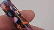 “Dazzle" Cellulose Acetate - Mercury Convertible Fountain Pen / Rollerball