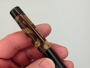 AVAILABLE - Hand- formed Ebonite by Anton Wewecz Soedibjo