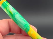 "Wolf's Peridot" Mercury Convertible Fountain Pen / Rollerball