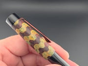 Anton 649 - Mercury Convertible Fountain Pen / Rollerball  - Handmade Ebonite with clip