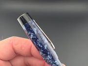 “Bexley Blue” - Mercury Convertible Pocket Fountain Pen / Rollerball with clip