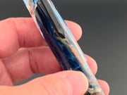 "Achilles Teal" - Liberty Fountain Pen with clip - #8 Nib