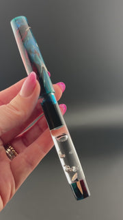 "Seashell Beach" IKE Display-Dropper Fountain Pen