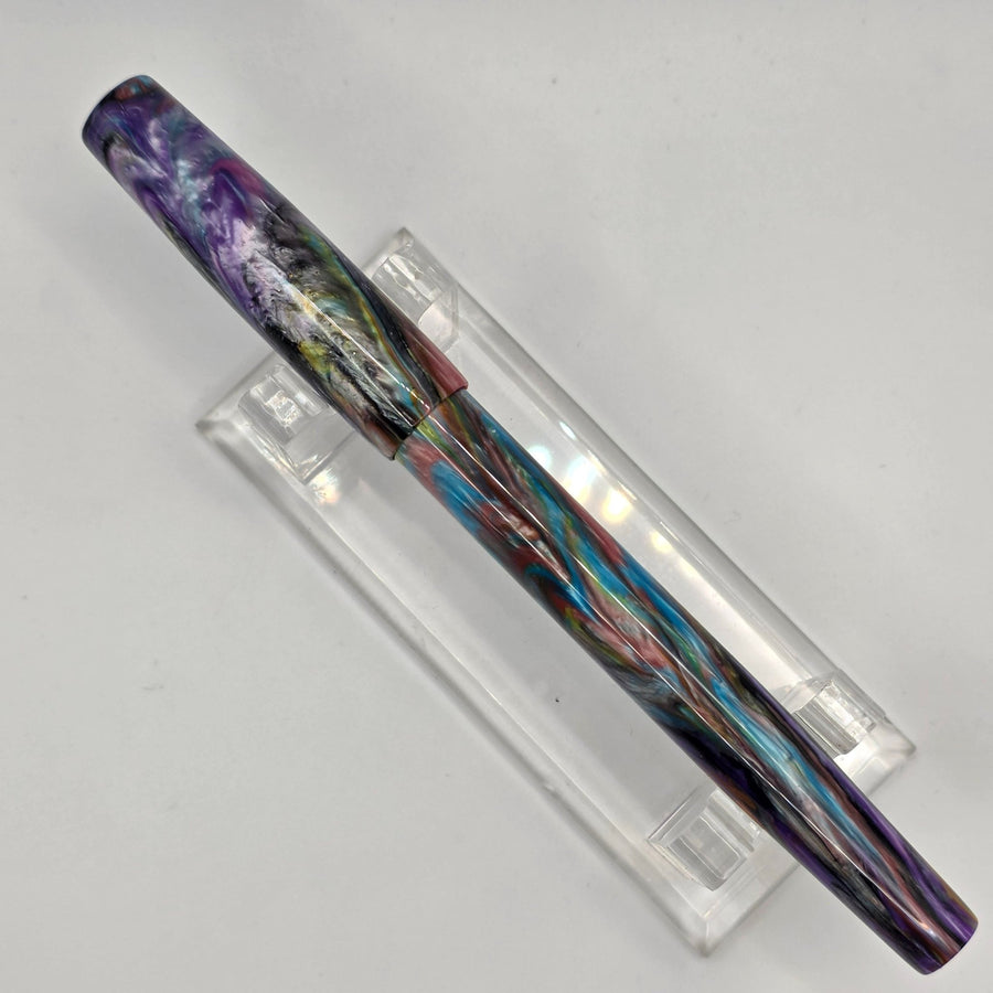 "Primary Manipulation 4" - Fude Freedom fountain pen - DaveDollarCustomPens