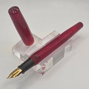 "Red" - Fude Freedom fountain pen - DaveDollarCustomPens