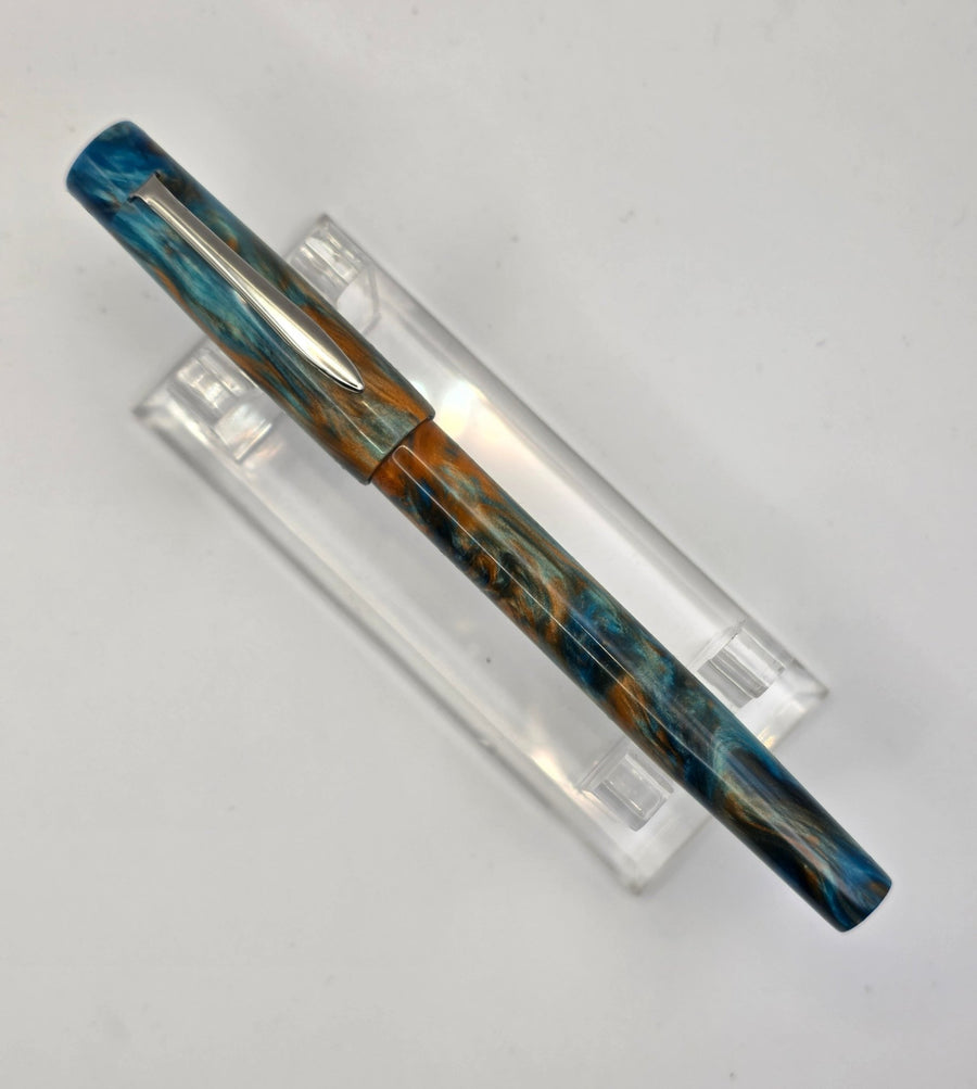 “Sandia Heights” - Mercury Convertible Fountain Pen / Rollerball with Clip - DaveDollarCustomPens