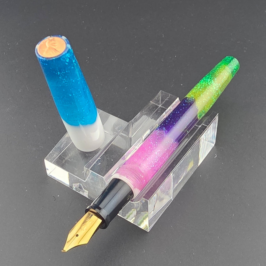 "Sebastian" - Freedom Convertible Fountain Pen - DaveDollarCustomPens