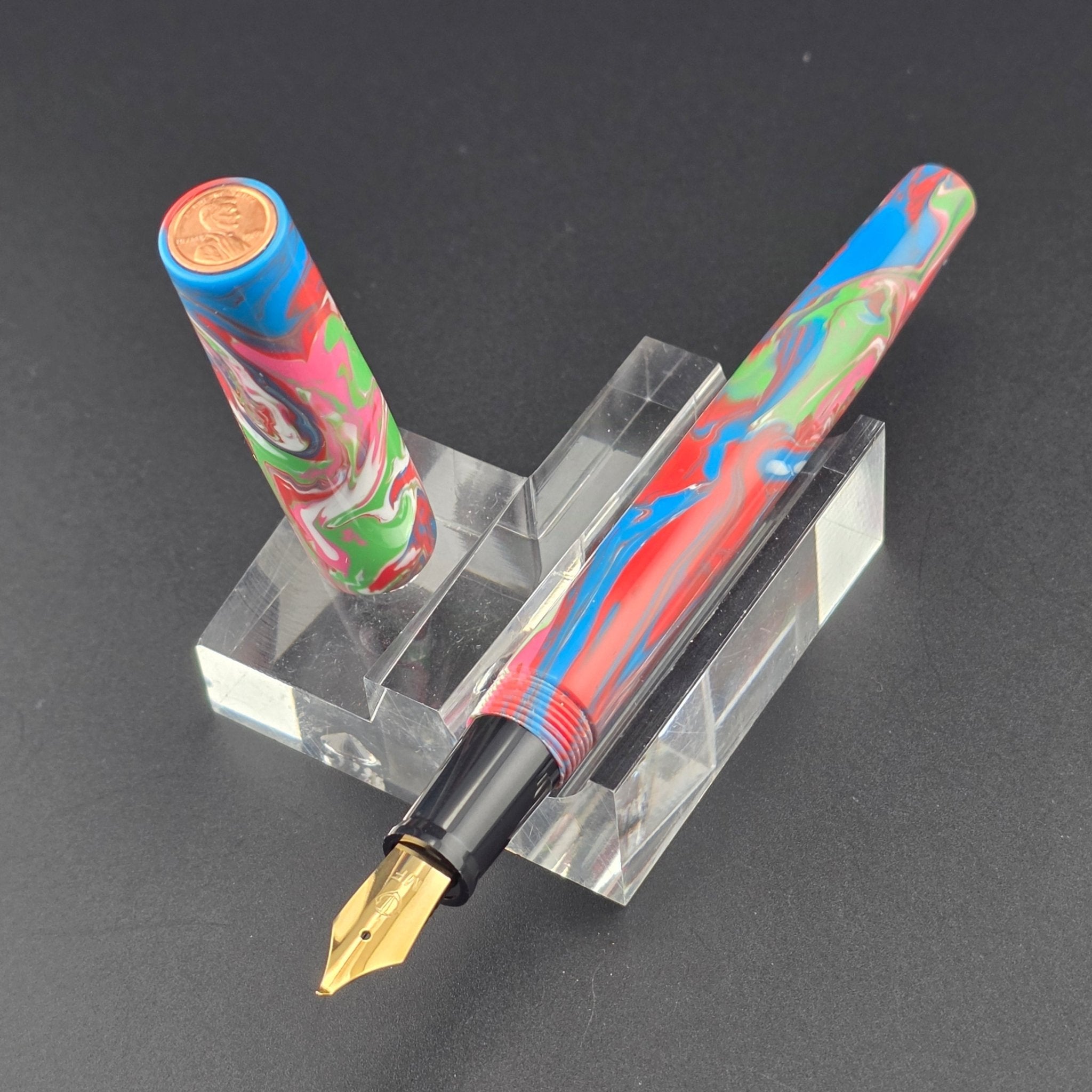 "So Fresh & So Clean" - Fude Freedom fountain pen - DaveDollarCustomPens