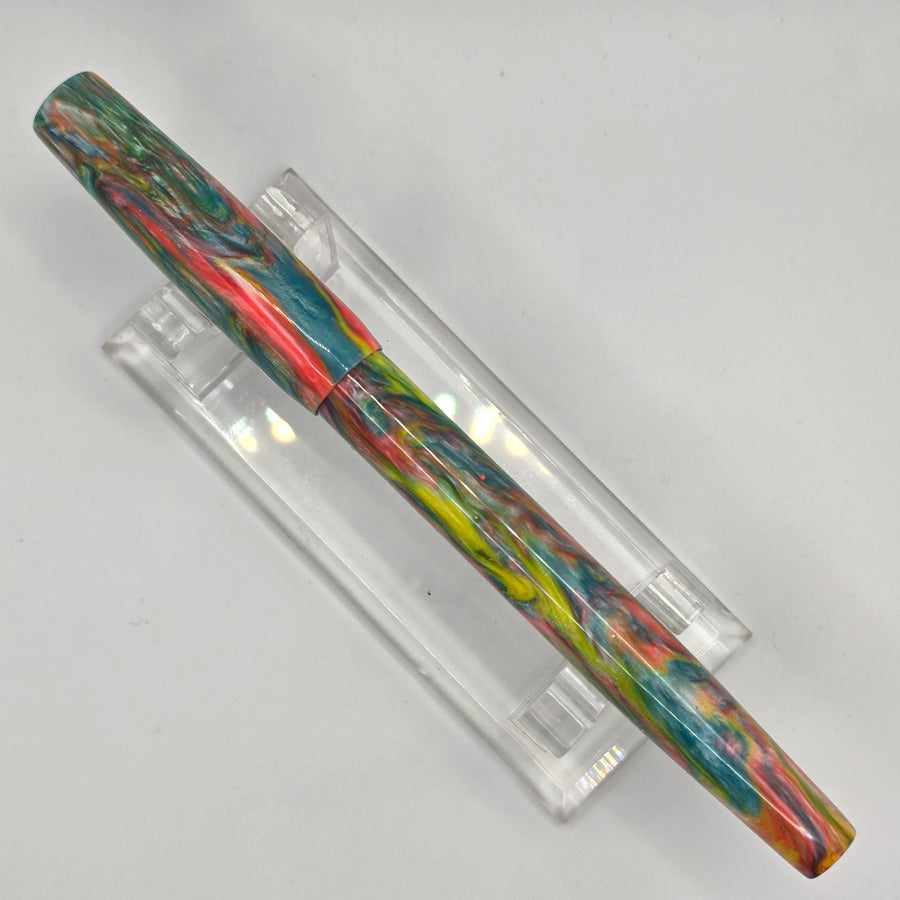 "Tye Dye" - Fude Freedom fountain pen - DaveDollarCustomPens