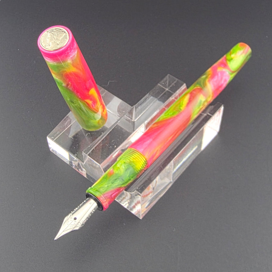 “Western Skys" - Mercury Convertible Fountain Pen / Rollerball - DaveDollarCustomPens