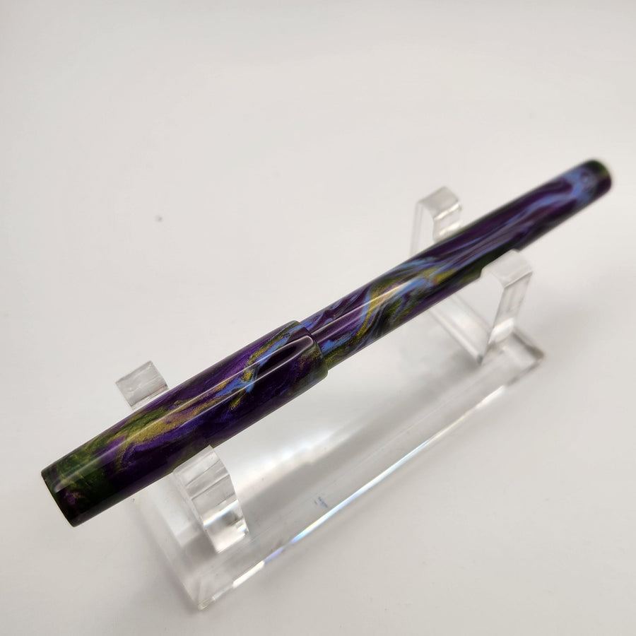 "Wisteria Walk" - Mercury Convertible Fountain Pen / Rollerball - DaveDollarCustomPens