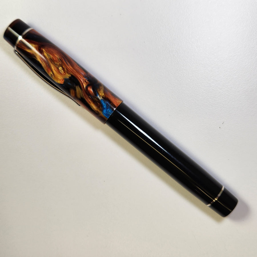 IKE Fountain Pen - Peacock Springs with clip